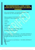 MULTIDIMENSIONAL CARE 3 FINAL EXAM 2025 &vert;GUARANTEED ACCURATE ANSWERS
