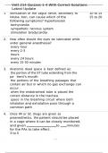 Vett 214 Quizzes 1-4 With Correct Solutions Latest Update