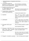 Vett 214 Quizzes 1-4 Questions And Correct Answers