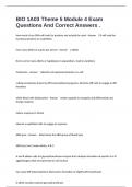 BIO 1A03 Theme 5 Module 4 Exam Questions And Correct Answers &period;