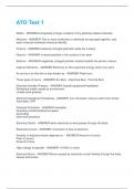 ATO Test 1 Questions and Answers&vert;2025 Update&vert;100&percnt; Correct