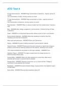 ATO Test 4 2025 Questions with Correct Answers&vert; New Version with complete solutions