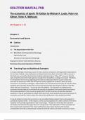 Solution manual for  The economics of sports 7th Edition by Michael A&period; Leeds&comma; Peter von  Allmen&comma; Victor A&period; Matheson All Chapters 1-12