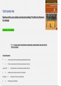 Test Bank for  Business ethics case studies and selected readings 7th edition by Marianne  M&period; Jennings All Chapters 1-10 Complete