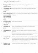 Maryville Patho NURS 611 Exam 2
