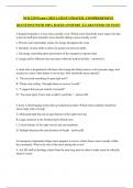 NUR 2239 Exam 1 2025 LATEST UPDATED &vert; COMPREHENSIVE QUESTIONS WITH 100&percnt; RATED ANSWERS &vert; GUARANTEED TO PASS&excl;&excl;