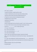 ATI Content Mastery Exam Correctly Answered 2024&sol;2025