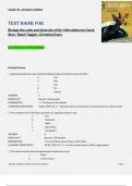 Test Bank For  Biology the unity and diversity of life 14th edition by Cecie  Starr&comma; Ralph Taggart&comma; Christine Evers  ALL Chapters 1-48 Complete