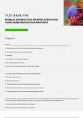 Test Bank for  Biology an Australian Focus 5th edition by Bruce Knox  Pauline Ladiges Barbara Evans Robert Saint All Chapters 1-46 Complete