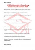 NASCLA Accredited Exam Study Questions And Answers 2025