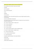 AGEC 101 Exam 2 Questions with Correct Answers Latest Update 2025
