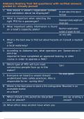 Alabama Boating Test &lpar;60 questions&rpar; with verified answers graded A&plus; already passed 
