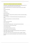 KU BIOL 240 EXAM 2 QUESTIONS AND ANSWERS ALREADY PASSED GRADED A&plus;