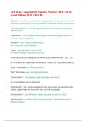 Test Bank Concepts for Nursing Practice 