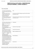 NASM Stretching and Flexibility EXAM 2025&sol;2026 LATEST UPDATE &vert; 240 ACTUAL QUESTIONS AND DETAILED ANSWERS &vert; ALREADY GRADED A&plus;