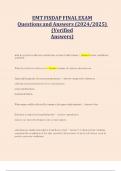EMT FISDAP FINAL EXAM Questions and Answers &lpar;2024&sol;2025&rpar; &lpar;Verified Answers&rpar;