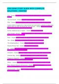 CFM EXAM STUDY GUIDE WITH COMPLETE SOLUTIONS &vert; VERIFIED