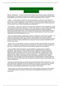 Leadership and Ethics D016 question with answers