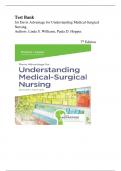 Test Bank for Davis Advantage for Understanding Medical-Surgical Nursing&comma; 7th Edition&comma; by Linda S&period; Williams&comma; Paula D&period; Hopper&period; 