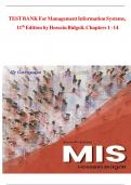  Management Information Systems&comma; 11th Edition