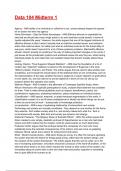 Data 104 Midterm 1 Exam 2025&sol;2026 Questions With Completed Solutions&period;