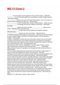 MIS 111 Exam 2 2025&sol;2026 Questions With Completed & Verified Solutions&period;