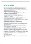 KS MPJE Review Questions With 100&percnt; Correct Solutions&period;