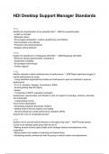 HDI Desktop Support Manager Standards NEWEST 2025&sol;2026 ACTUAL EXAM COMPLETE QUESTIONS AND CORRECT DETAILED ANSWERS &lpar;VERIFIED ANSWERS&rpar; &vert;ALREADY GRADED A&plus;&vert;&vert;BRAND NEW&excl;&excl;