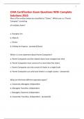 CHIA Certification Exam Questions With Complete Solutions 2025