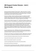 HDI Support Center Director - Unit 4 Study Guide NEWEST 2025&sol;2026 ACTUAL EXAM COMPLETE QUESTIONS AND CORRECT DETAILED ANSWERS &lpar;VERIFIED ANSWERS&rpar; &vert;ALREADY GRADED A&plus;&vert;&vert;BRAND NEW&excl;&excl;