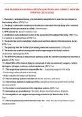 ISSA TRAINING EXAM FINAL REVIEW QUESTIONS AND CORRECT ANSWERS  UPDATED &lpar;2025&sol;2026&rpar;
