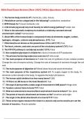 ISSA Final Exam Review &lpar;New 2025&sol;2026&rpar; Questions and Correct Answers