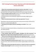 ISSA Training Final Exam Page 1 Questions and Verified Rationalized  Answers 2025&sol;2026