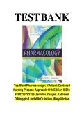 Test Bank for Pharmacology&semi; A Patient-Centered Nursing Process Approach 11th Edition &lpar;Saunders&comma; 2022&rpar;&comma; by Linda E&period; McCuistion&comma; Isbn no&semi; 9780323793155&comma; all 58 Chapters Covered &lpar;UPDATED 2025&rpar;