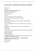 EC 201 EXAM 1 ACKERMAN QUESTIONS & ANSWERS