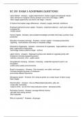 EC 201 EXAM 3 ACKERMAN QUESTIONS