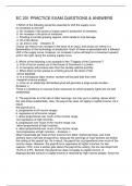 EC 201 PRACTICE EXAM QUESTIONS & ANSWERS
