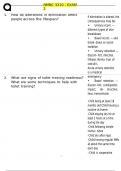 NMNC 3210 - EXAM 2 Question and answers correctly solved 