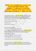 NRNP 6531 COMBINED AND FINAL EXAM 800 QUESTIONS AND CORRECT VERIFIED ANSWERS LATEST UPDATE 2025 BEST EXAM SOLUTION GRADED A&plus; FOR SUCCESS