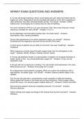 AIRWAY EXAM QUESTIONS AND ANSWERS