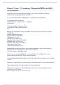 Phase 1 Exam-- 720 Academy &lpar;Wisconsin&rpar; 2025 with 100&percnt; correct answers 