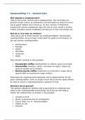 Samenvatting Biologie hoofdstuk 7&period;1 Nectar