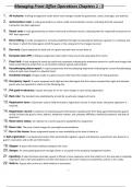 Managing Front Office Operations Ch&period; 1 Questions and Answers 100&percnt; Verified