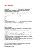 RSO Training Exam 2025&sol;2026 Questions With Completed & Verified Solutions&period;