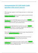 Instrumentation NCCER Study Guide questions with correct answers