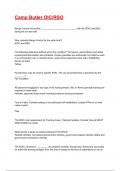 Camp Butler OIC&sol;RSO Exam 2025&sol;2026 Questions With Completed Solutions&period;