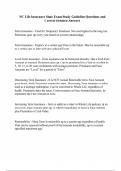 NC Life Insurance State Exam 