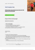 Test Bank for  Anthropology appreciating human diversity 16th  edition by Conrad Kottak All Chapters 1-15 Complete