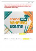 SIDA BADGE SFO 2025&vert; BRAND NEW ACTUAL EXAM WITH  100&percnt; VERIFIED QUESTIONS AND CORRECT SOLUTIONS&vert;  GUARANTEED VALUE PACK&vert; 