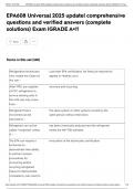 EPA608 Universal 2025 update&vert; comprehensive questions and verified answers &lpar;complete solutions&rpar; Exam &vert;GRADE A&plus;&excl;&excl;